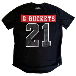 Chicago Bulls Post Game G Buckets Jimmy Butler  Jersey #21 size XL